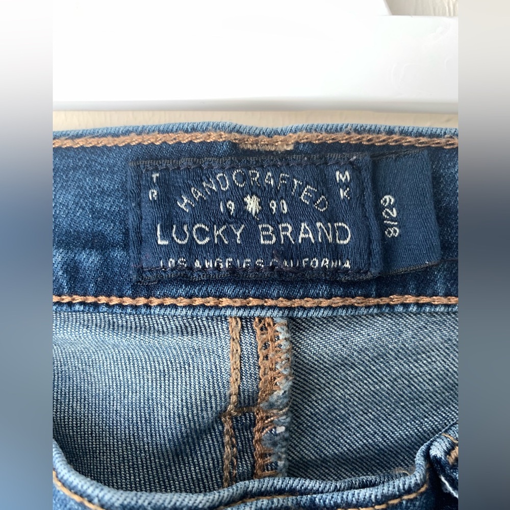 LUCKY BRAND,Charlie Skinny Dark Wash Jeans - Picture 5 of 6